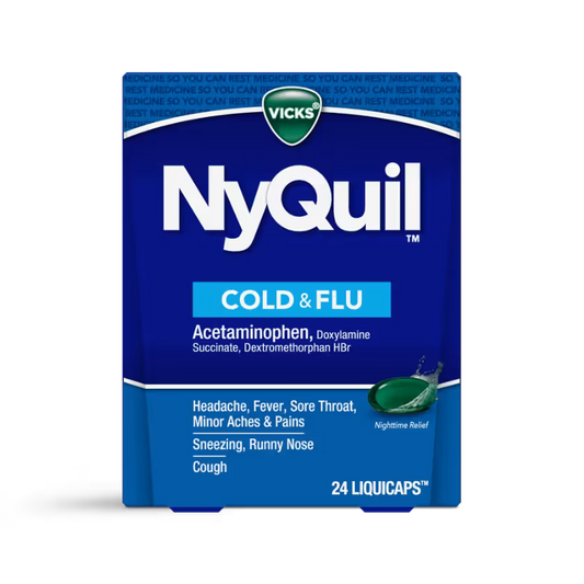 VICKS® NyQuil Multi-Symptom Respiratory – 24 per pack