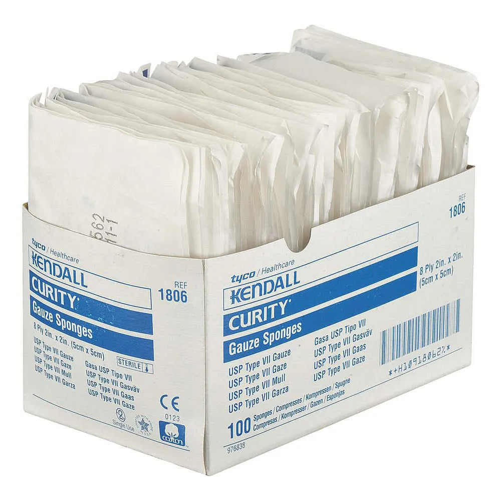 ADI MEDICAL Woven Gauze Sponges – 3" x 3", 12-Ply, Non-Sterile