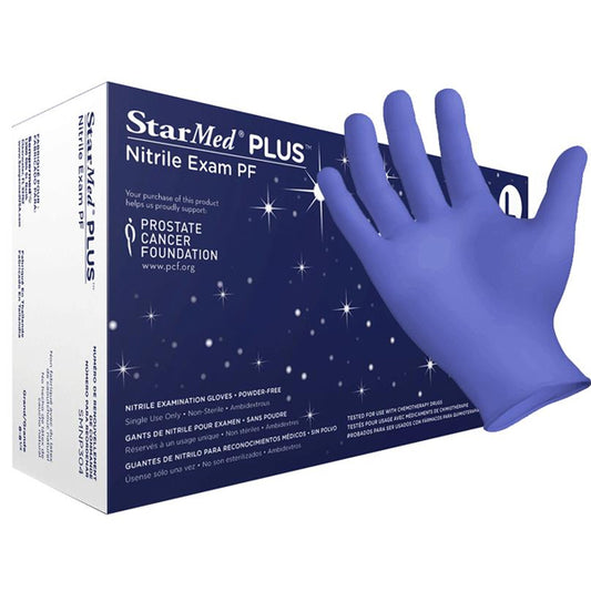 HARPS USA StarMed® Select Nitrile Exam Gloves Latex-Free, Powder-Free