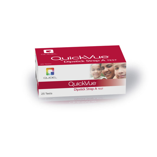 QUIDEL® QuickVue® One-Step hCG Urine Test – 25 Test Kit