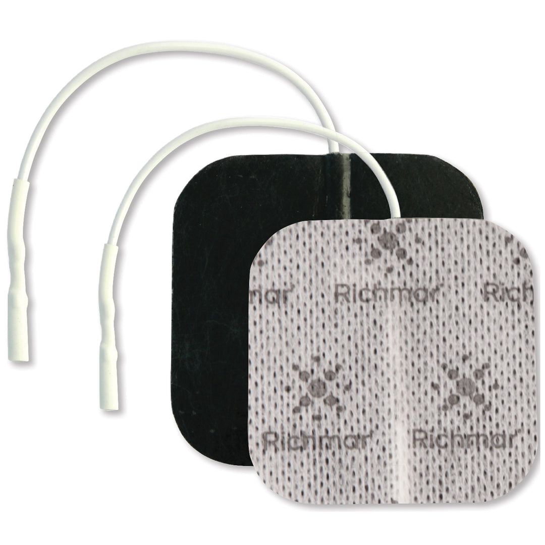 Richmar MultiStim™ Cloth Electrodes – 5 × 5 cm (2″ × 2″), 4 Pack Box of 40