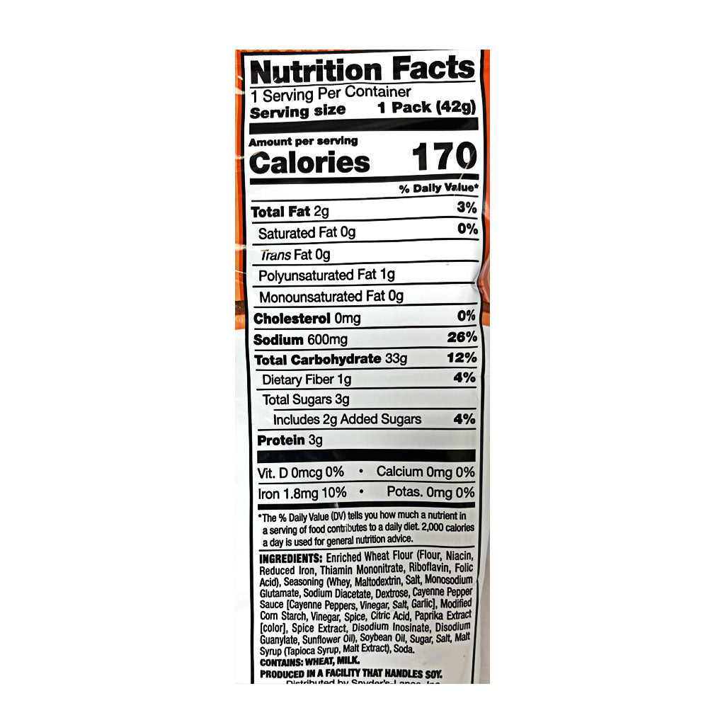 Snack Factory Pretzel Crisps Variety pack - 1.5 oz. wellness vending machine university campuses, workplaces, airports, residential communities