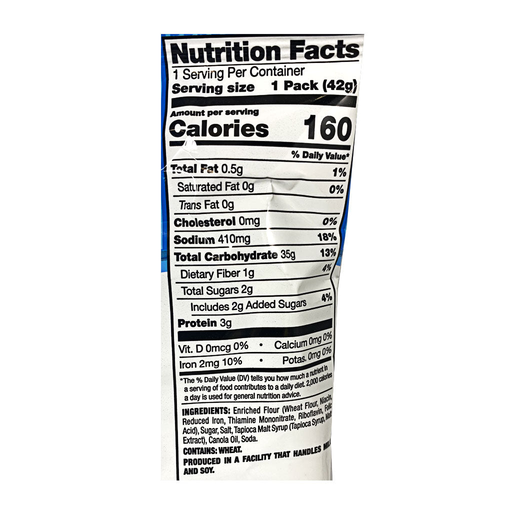 Snack Factory Pretzel Crisps Variety pack - 1.5 oz. wellness vending machine university campuses, workplaces, airports