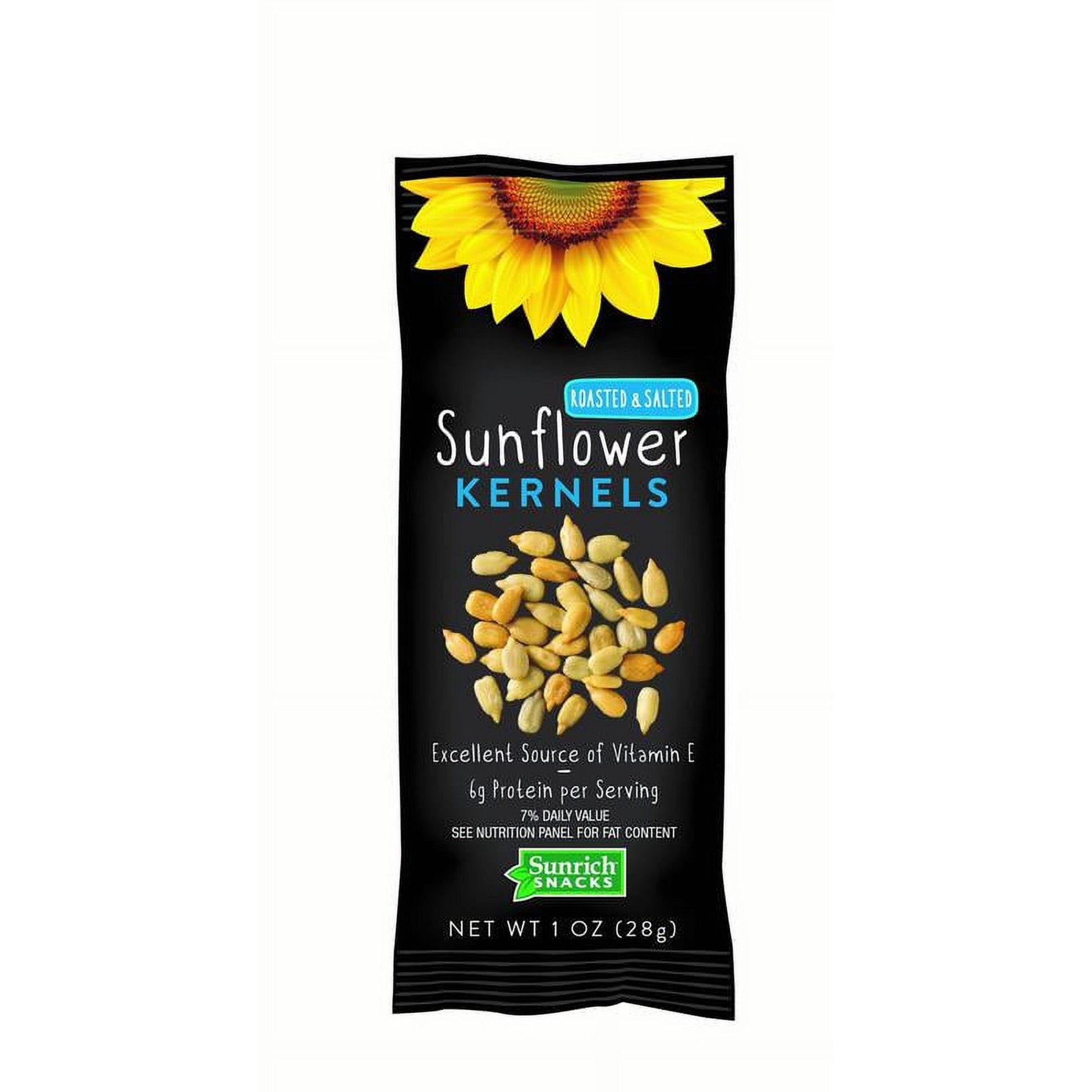 Sunrich Naturals Salted & Roasted Sunflower Kernels - 1.0 oz. wellness vending machine