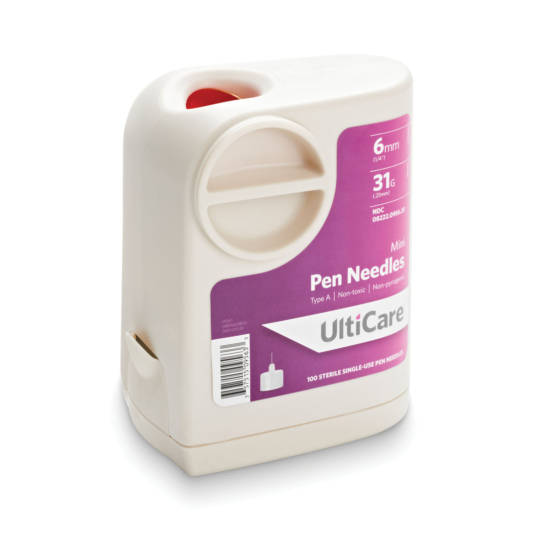 ULTIMED® UltiCare® UltiGuard® Pen Needles – Box of 100