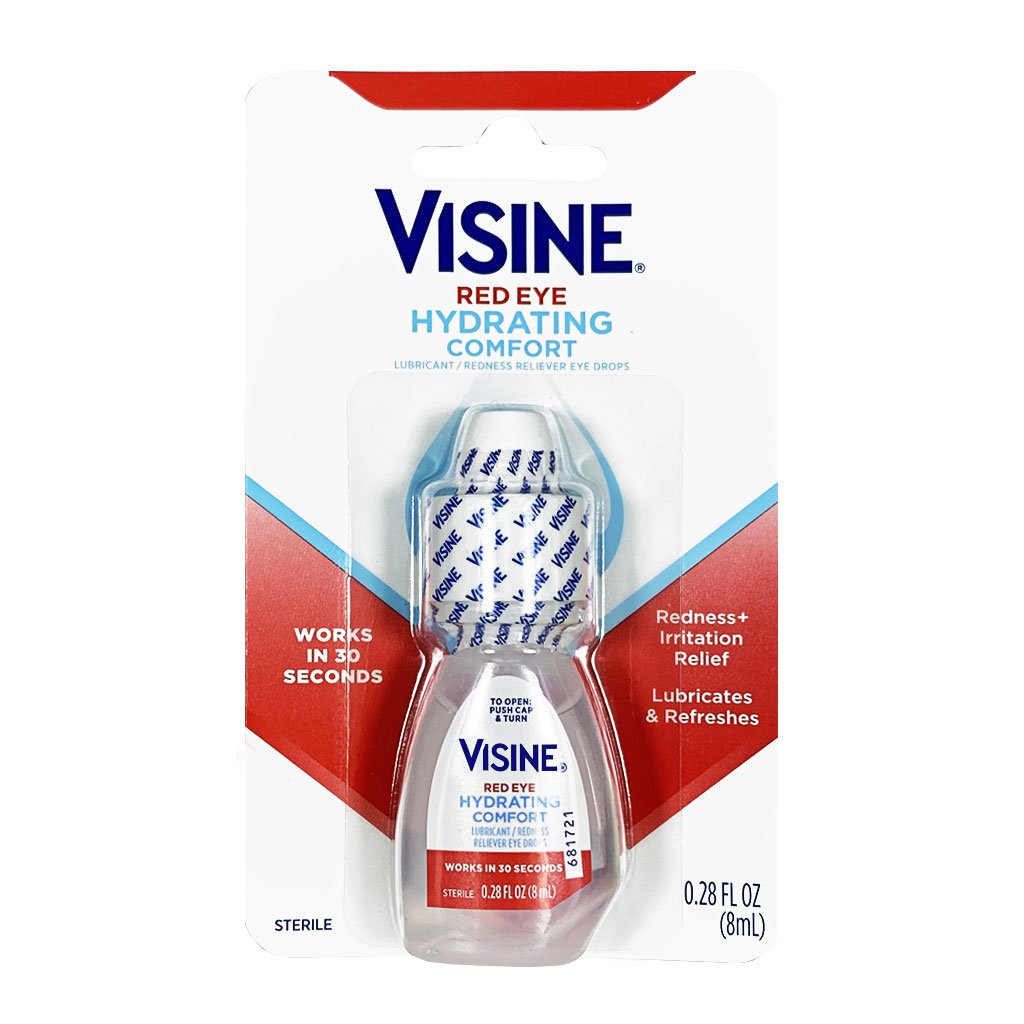 Visine Red Eye Hydrating Comfort Drops - 0.28 oz. wellness vending machine