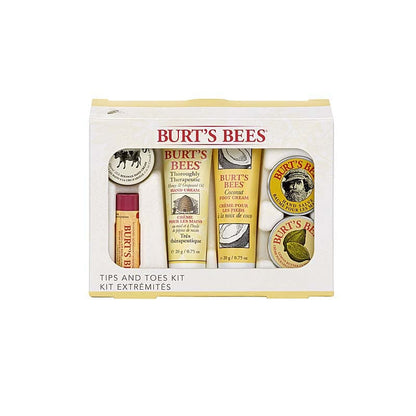 Burt's Bees Tips and Toes Kit - 6 Piece Gift Kit wellness vending machine