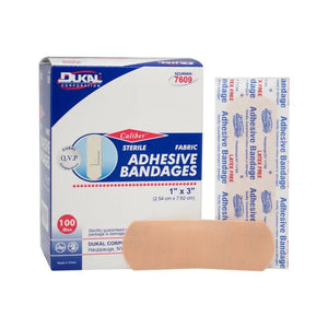 DUKAL First Aid® Flexible Fabric Adhesive Bandages – 1" x 3", Sterile, 24 Boxes wellness vending machine