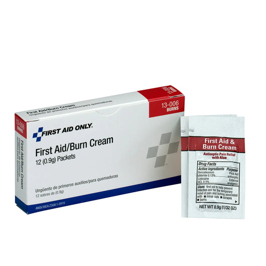 FIRST AID ONLY/ACME UNITED First Aid Burn Cream, 12 packets per box  Wellness vending machine supplies f 557