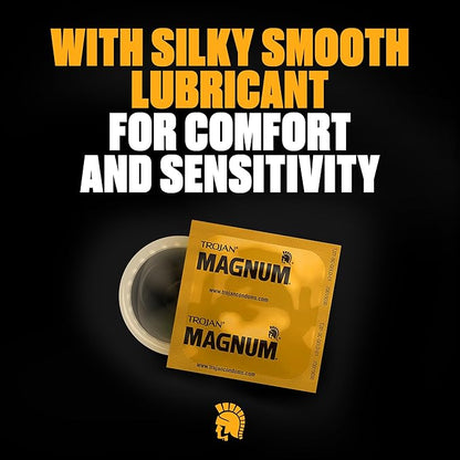 TROJAN® Magnum™ Lubricated Large Condoms – 36 Count Pack