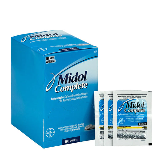Midol Complete Pain Relief for Menstrual Discomfort 2 per packet