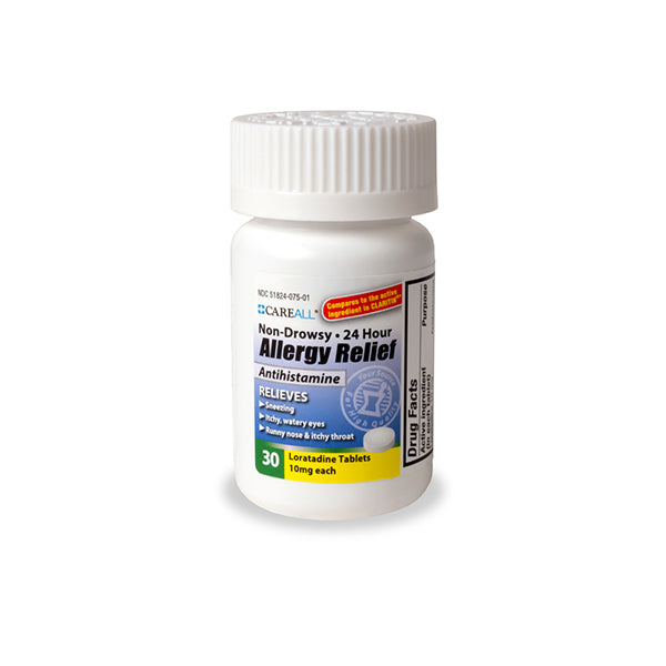 CareAll® Loratadine Allergy Relief – 10 mg, Non-Drowsy, 24-Hour Formula