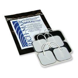 Richmar MultiStim™ Foam Electrodes – 5 × 5 cm (2″ × 2″), 4 Pack Box of 40