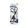 Westcott KleenEarth® Straight Scissors, 8", Black, 2/pk